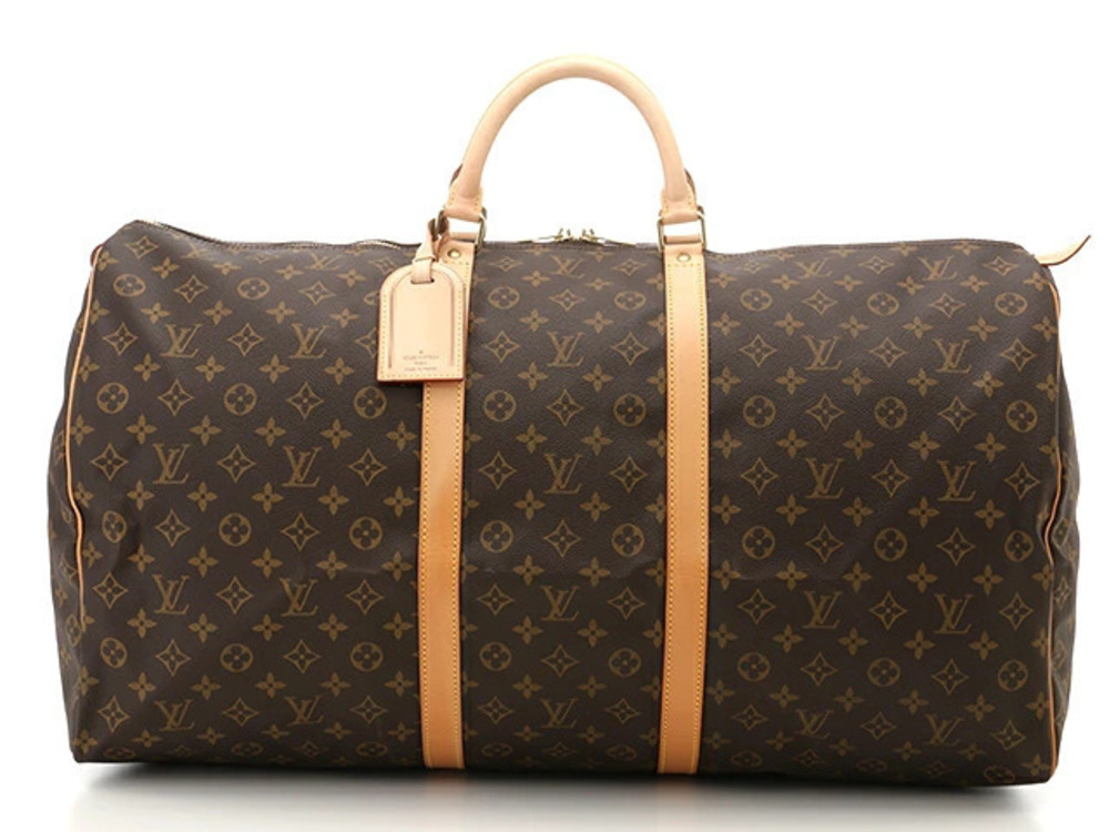 LOUIS VUITTON Keepall Boston Bag Monogram